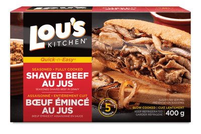 Lou's Kitchen Shaved Beef, 400 g