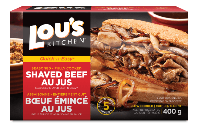 Lou's Kitchen Shaved Beef, 400 g
