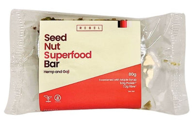 Rebel Vegan Seed Nut Superfood Bar, 80 g