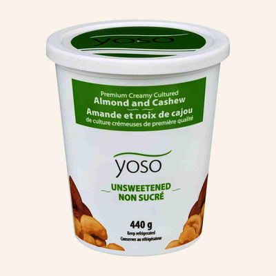 YOSO Cultured Almond/ Cashew Unsweetened 440g