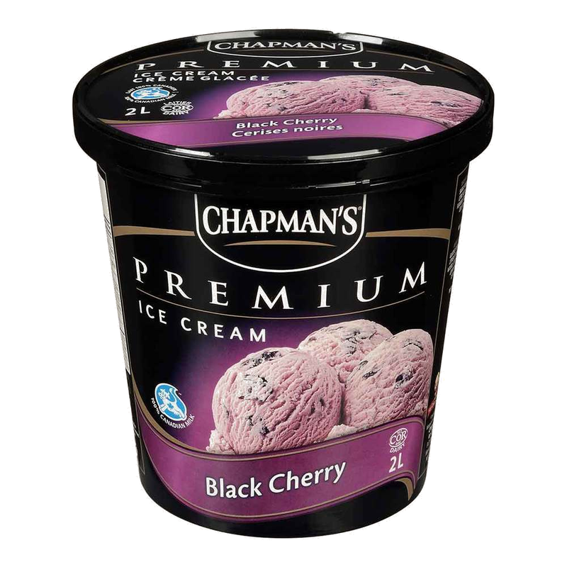 Chapman's Black Cherry Ice Cream, 2 l