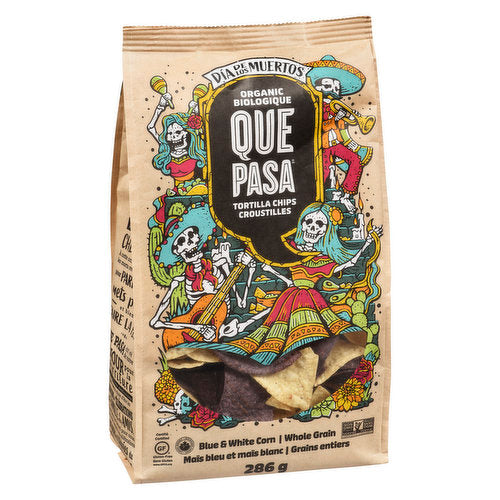 Que Pasa Organic Tortilla Chips, 286 g
