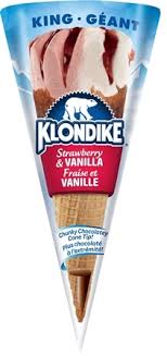 KLONDIKE CONE STRAWBERRY VANIL 1 ea