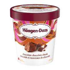 HAAGEN-DAZS CHOCOLATE CHUNK 450 ml