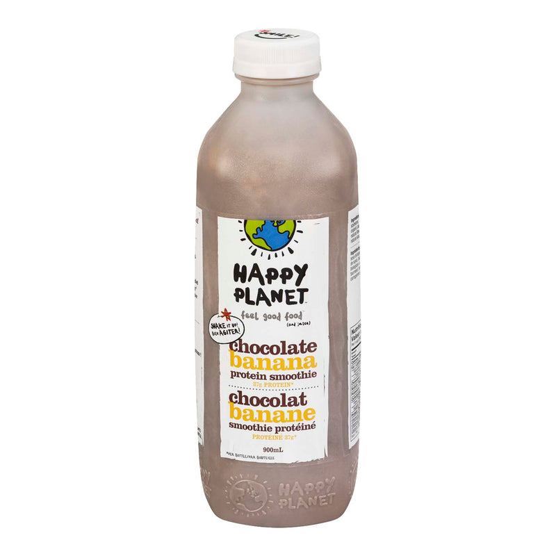 HAPPY PLANET Chocolate Banana Protein Smoothie 600ml