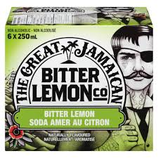 GREAT GENTLEMAN BITTER LEMON 6 4 ea