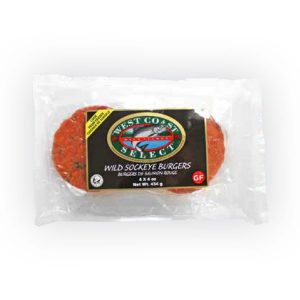 WEST COAST Salmon Burger 454g