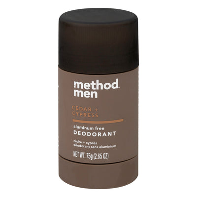 Method Men Cedar + Cypress Aluminum Free Deodorant, 75 g