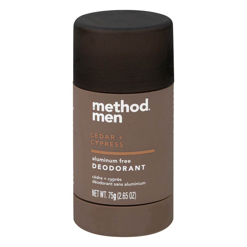 Method Men Cedar + Cypress Aluminum Free Deodorant, 75 g
