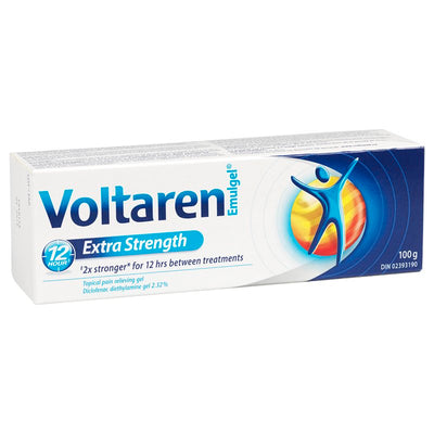 VOLTAREN Extra Strength Topical Pain Reliving Gel 100g