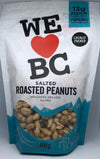 We Love BC Salted Roasted Peanuts, 400 g