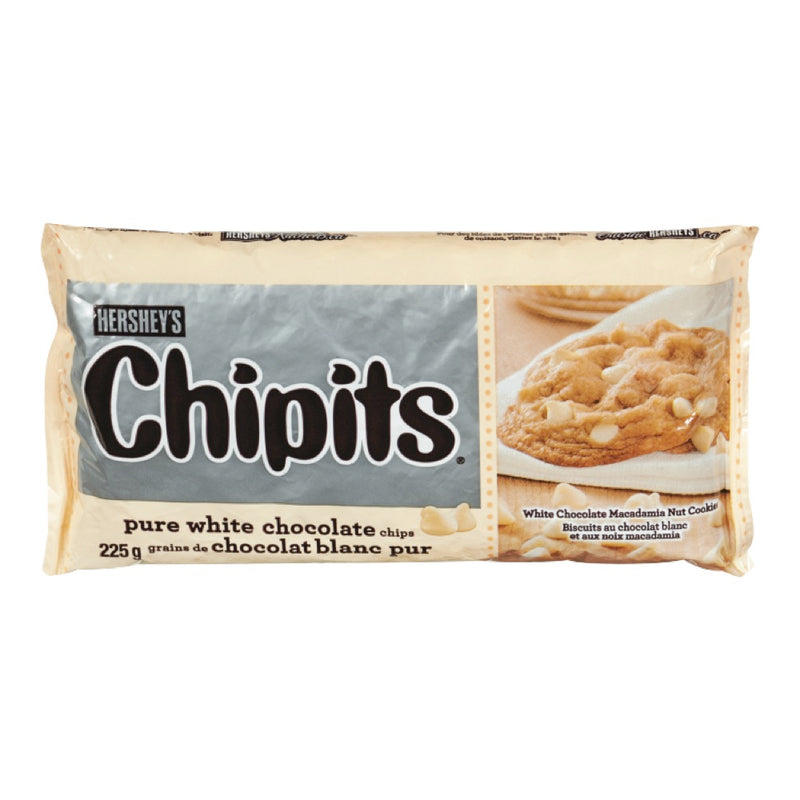 HERSHEY Chipits Pure White Chocolate Chips 225g