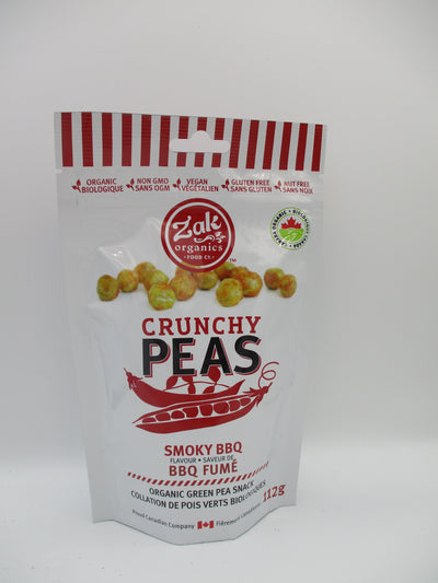 Zacs Smoky BBQ Crunchy Peas, 112 g