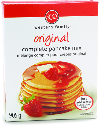 WESTERN FAMILY Complete Pancake Mix 905g