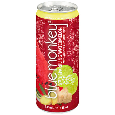 Blue Monkey Sparkling Watermelon Juice, 331 mL