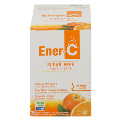 Ener-C Sugar-Free 1000 mg Orange Vitamin C, 30 packets