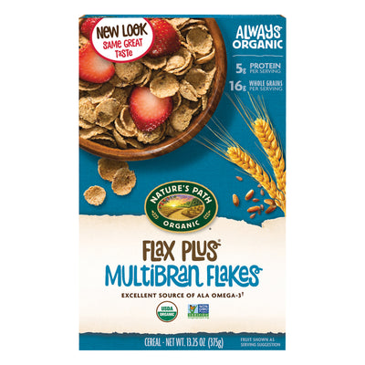 NATURE'S PATH Organic Flax Plus Multibran Flakes Cereal 376g
