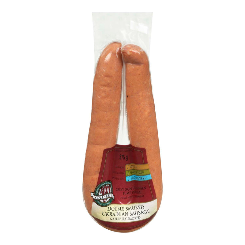 GRIMM'S Double Smoked Ukrainian Sausage 375g