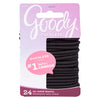 GOODY Ouchless Black Hair Ties 24's