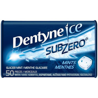 DENTYNE Ice sub zero Glacier Mints 1 EA