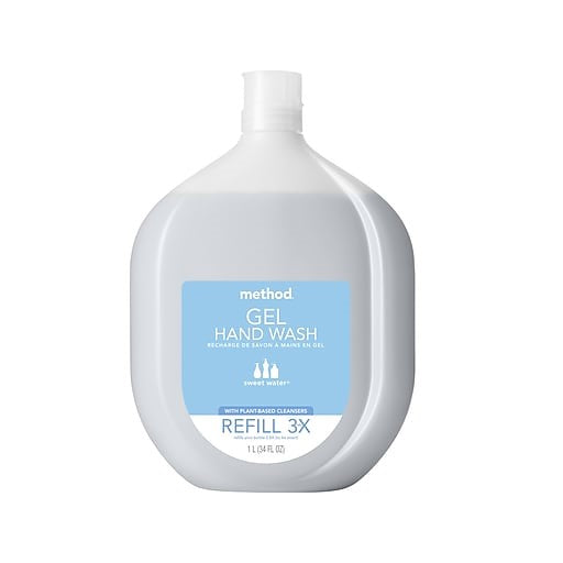 Method Sweet Water Gel Hand Wash Refill, 1 l