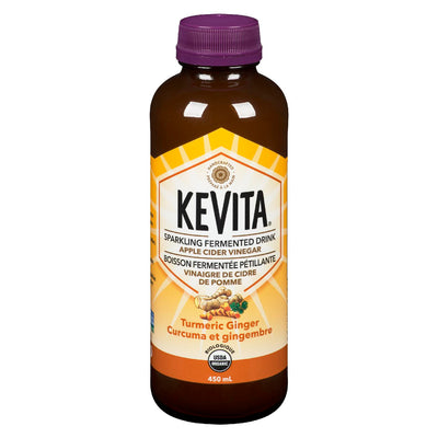 KEVITA Tumeric Ginger Sparkling Fermented Drink 450ml