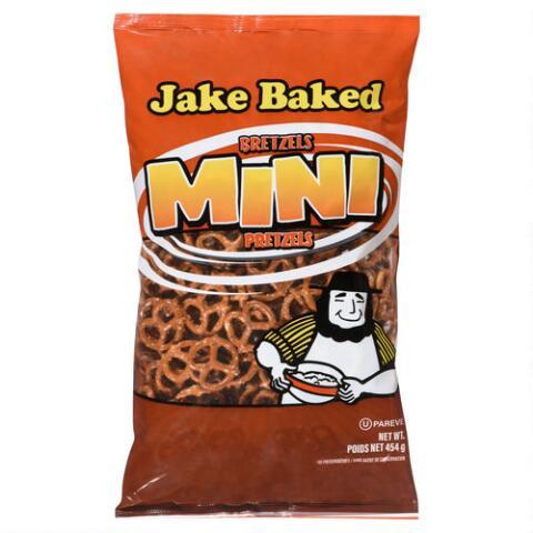 JAKE BAKED Mini Pretzels 454g