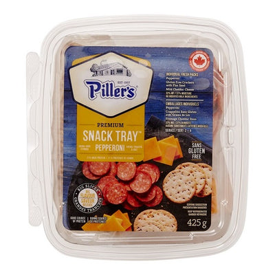 Pillar's Premium Gluten Free Pepperoni Snack Tray, 425 g