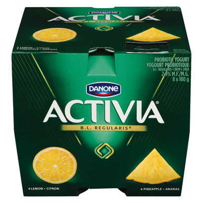Activia Lemon Pineapple Probiotic Yogurt 800G