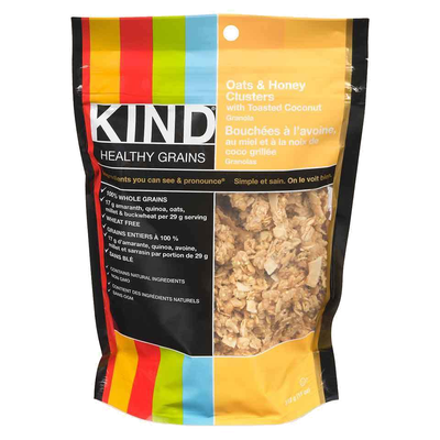 KIND Oats & Honey Clusters with Toasted Coconut Granola 312g