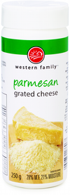 Western Family Parmesan Grated Cheese, 1 ct