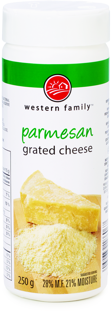 Western Family Parmesan Grated Cheese, 1 ct