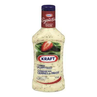 KRAFT Creamy Poppy Seed Dressing 475ml