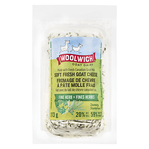 CHEVRAI Soft Unripened Goat Cheese Fine Herb 113g
