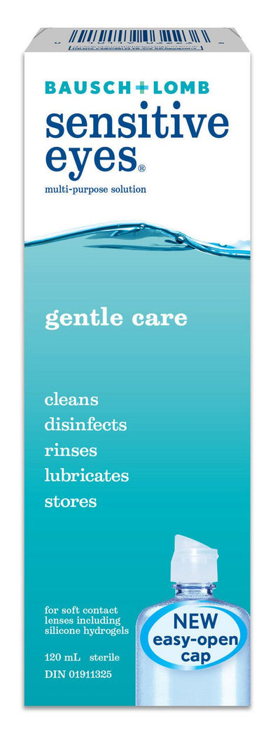 SENSITIVE Eyes Gentle Care Multi-Purpose Solution 120ml