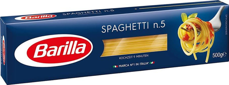 Barilla Spaghetti n.5 Pasta, 500 g