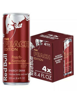 RED BULL Peach 250ml 4 Pack