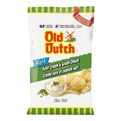 OLD DUTCH Rip-L Sour Cream & Onion 235g