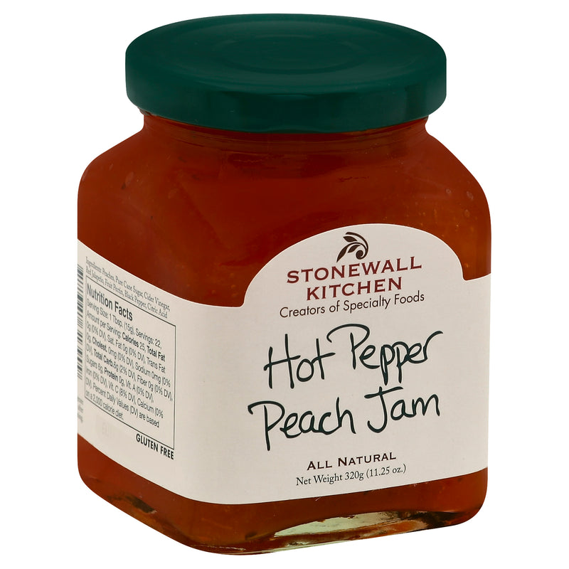 STONEWALL KITCHEN Hot Pepper Peach Jam 319g