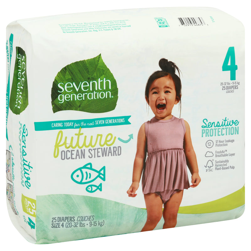 SEVENTH GENERATION Diapers Size 4
