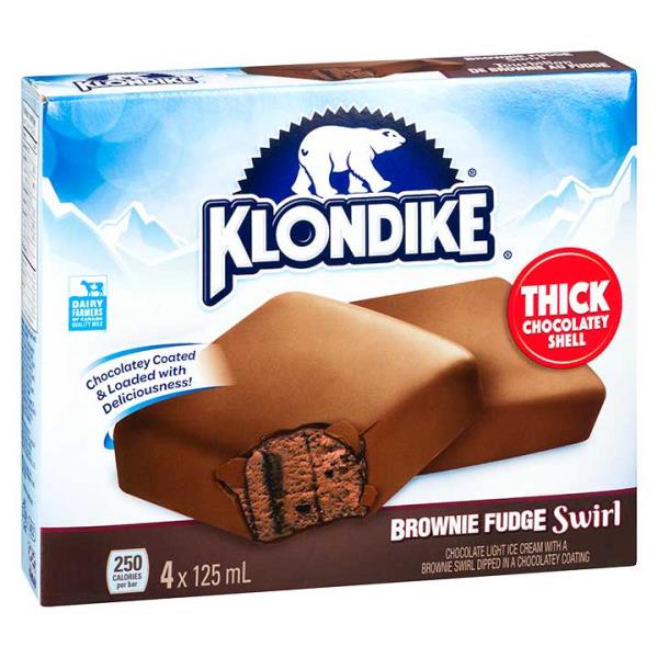 KLONDIKE Brownie Fudge 4 x 150ml