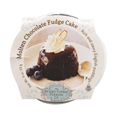 THE STICKY TOFFEE PUDDING COMPANY Molten Chocolate Fudge Cake 113g
