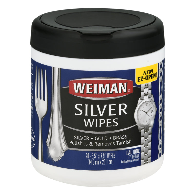 Weiman Silver Wipes, 20 wipes