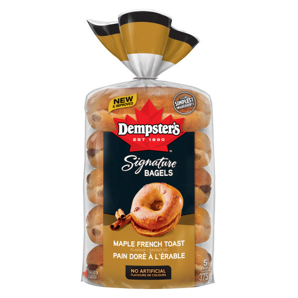 DEMPSTERS Maple French Toast Bagel