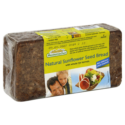 Mestemacher Organic Sunflower Seed Bread, 499 g