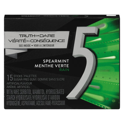 5 Spearmint 15's