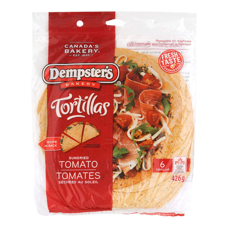 Dempster's Sundried Tomato Corn Tortillas, 426 ct