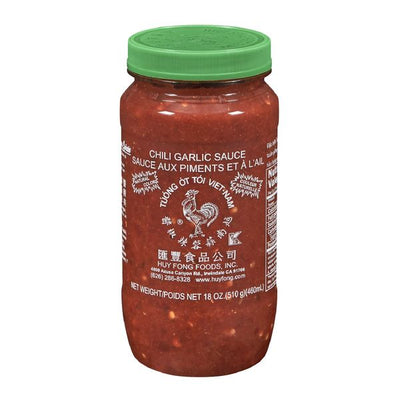 Huy Fong Chili Garlic Sauce, 510 g