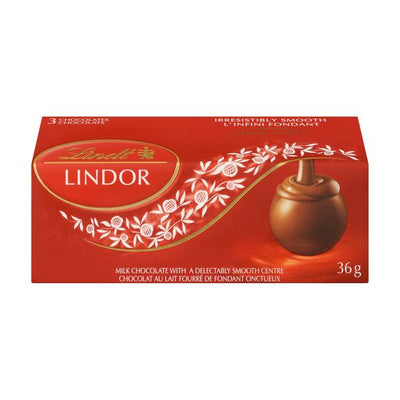 LINDT Milk Chocolate with a Smooth Centre 36g