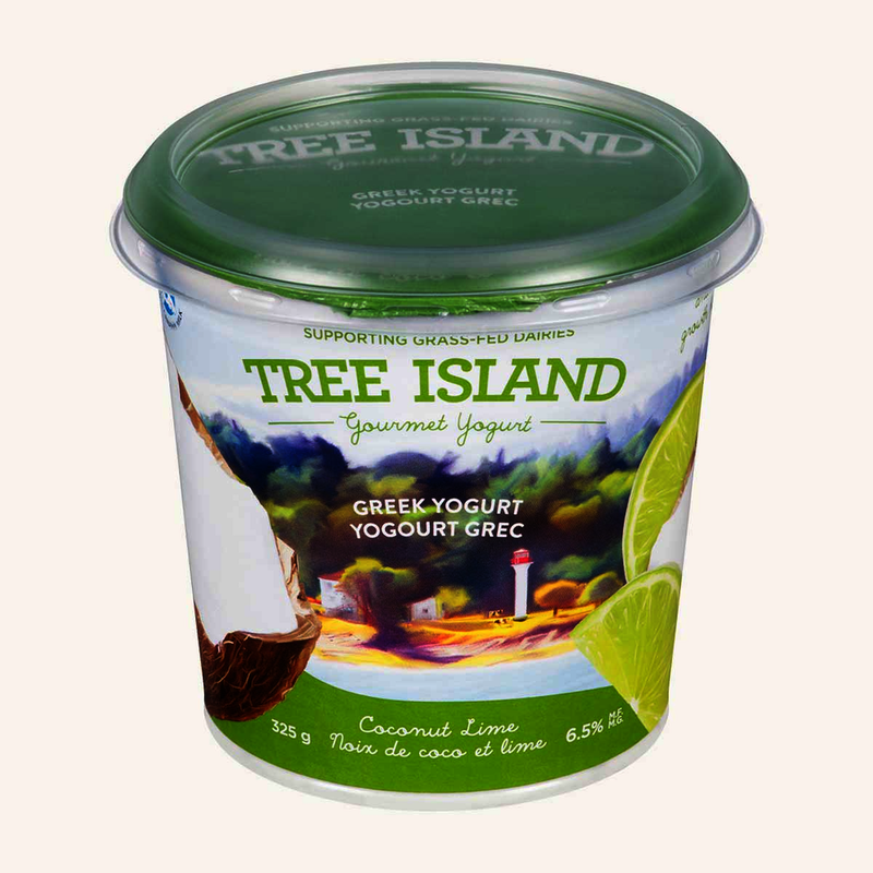 Tree Island Greek Yogurt Coconut Lime, 325 g